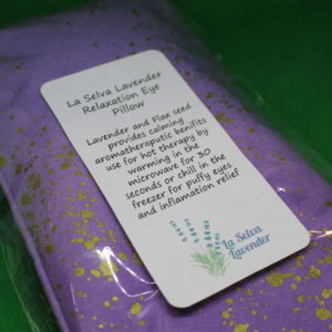 Lavender and Gold eye pillow